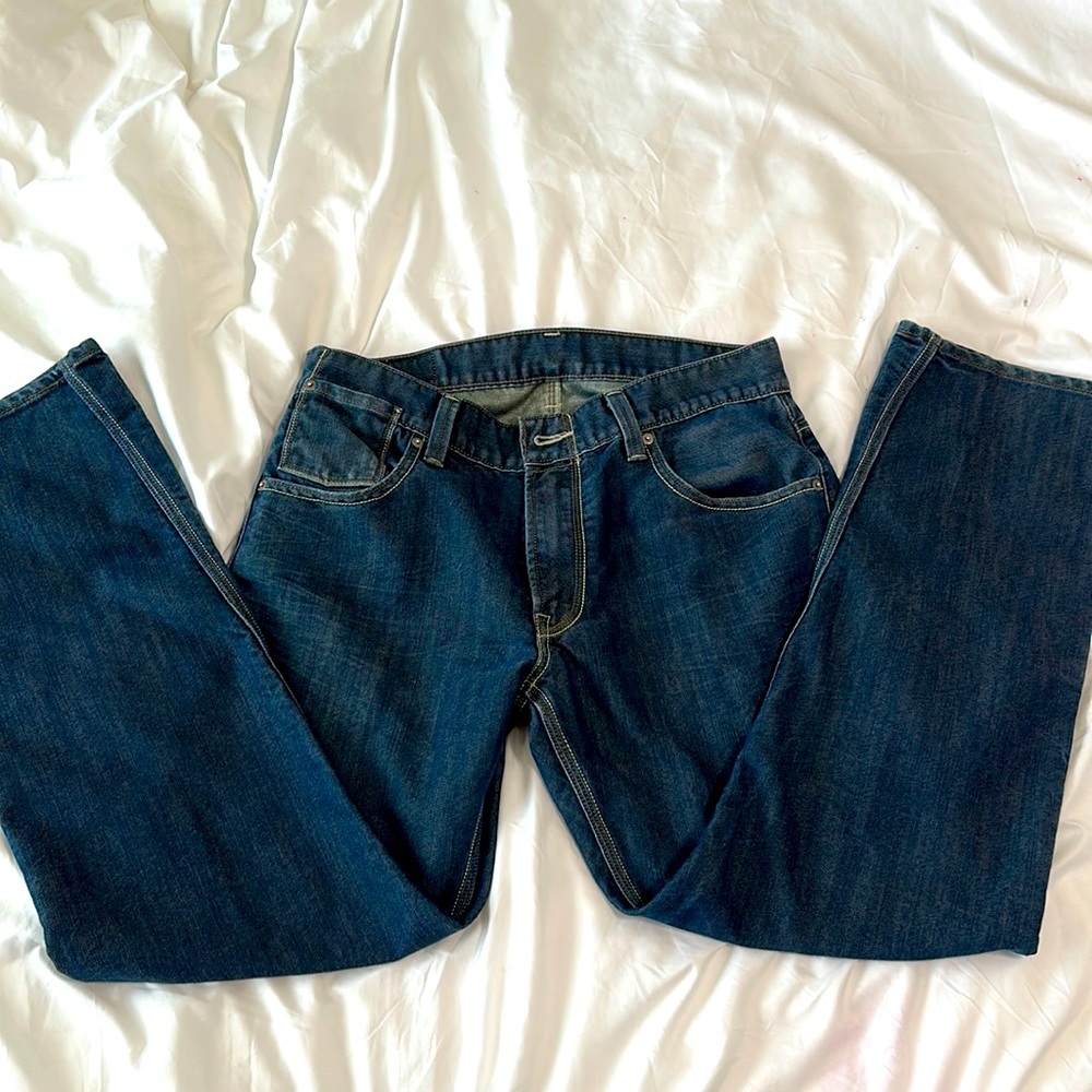 Levi’s Jeans. Tailored for the working man.